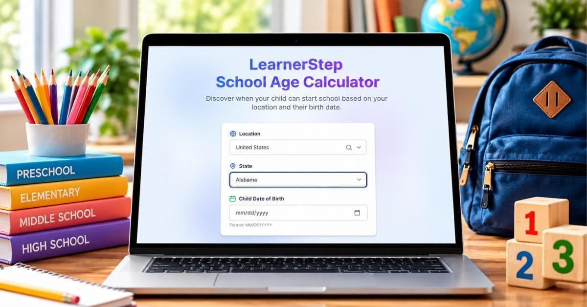 LearnerStep School Age Calculator: 7 Smart Features